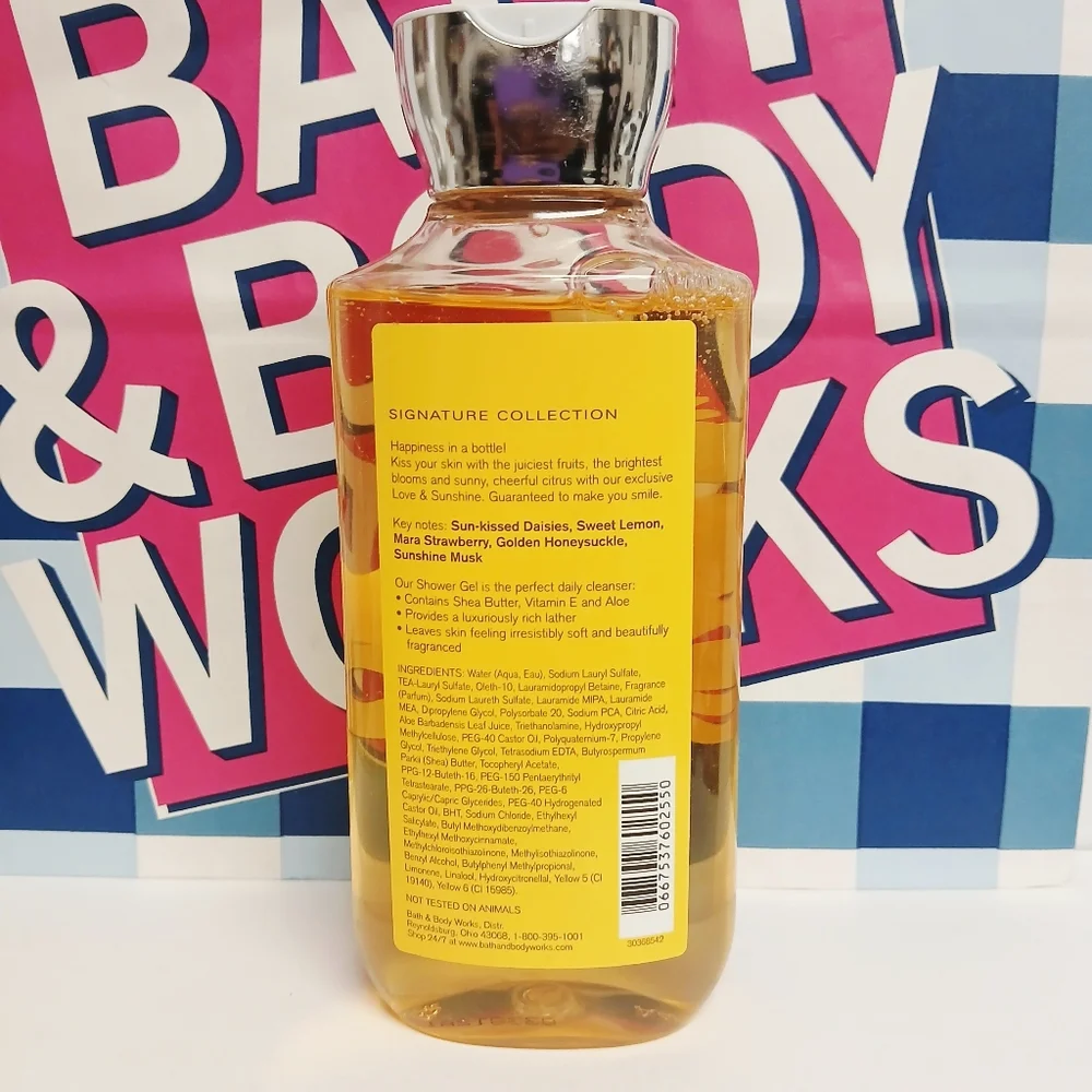 Bath and Body Works Love & Sunshine Shower Gel - Picture 3 of 4